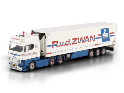 WSI WSI MAN TGX GX 6x2 with 3-axle reefer trailer  R. V.D. ZWAN