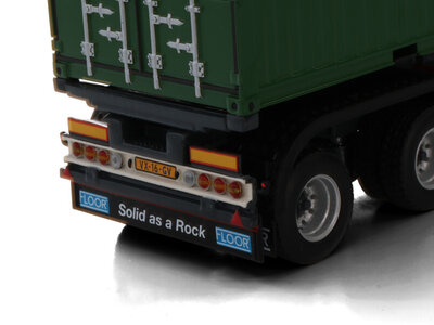 WSI WSI Volvo F12  8x2 -  4-assige motor wagen  + 3-as container oplegger + 2 x 20ft. container N. MIJNDERS