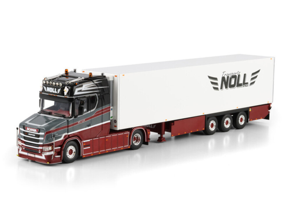 WSI WSI Scania Vlastuin S Torpedo highline facelift 4x2 with 3-axle reefer trailer TRANSPORTS NOLL
