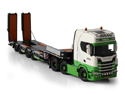 WSI WSI Scania S Highline 6x2 met 4-assige dieplader HKA