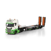 WSI Scania S Highline 6x2 met 4-assige dieplader HKA