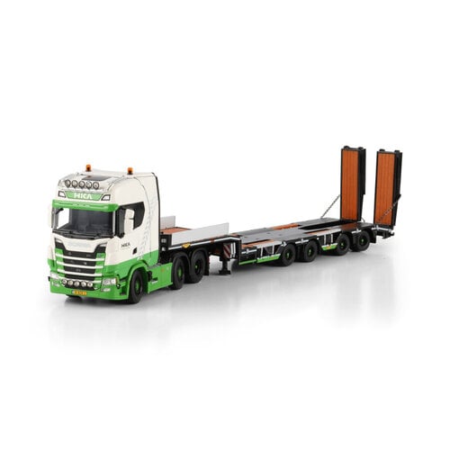 WSI WSI Scania S Highline 6x2 met 4-assige dieplader HKA