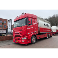 WSI DAF XF 6x2 riged truck  with resin body RIJNEN BRANDSTOFFEN