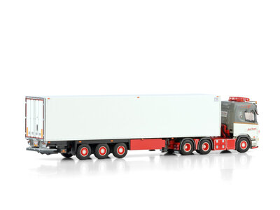 WSI WSI Scania R Normal  6x2 met 3-as koeloplegger DE KRAKER