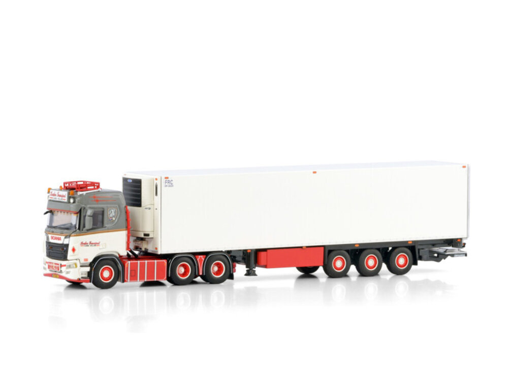 WSI WSI Scania R Normal  6x2 met 3-as koeloplegger DE KRAKER