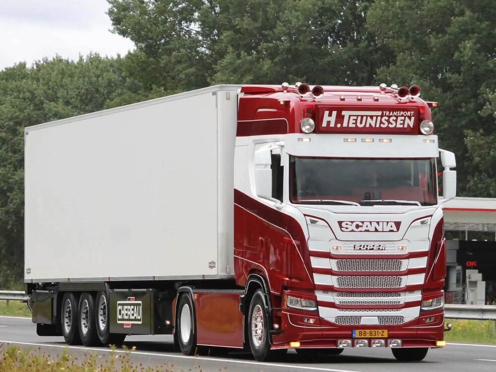 Tekno Tekno Scania NGS 4x2 H.TEUNISSEN