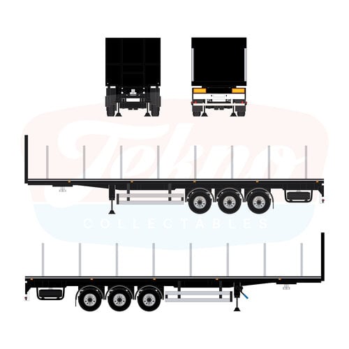 Tekno Tekno TB 3-axle Flatbed TB