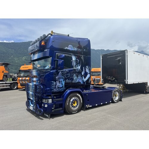 Tekno Tekno Scania R6 Streamline Topline MARCO NOWOTTNIK "TOMB RAIDER"