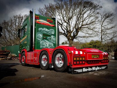 WSI WSI Scania S770 6x2 + 4-axle Broshuis lowloader LAWSONS COCKERMOUTH Cumbria England