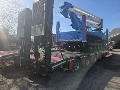 WSI WSI Scania S770 6x2 + 4-axle Broshuis lowloader LAWSONS COCKERMOUTH Cumbria England
