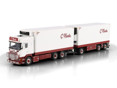 WSI WSI Scania R5 highline reefer truck with drawbar trailer G. KOOLE