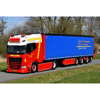 WSI DAF XG+ 4x2 with 3-axle curtainside trailer JAN C. SWIJNENBURG