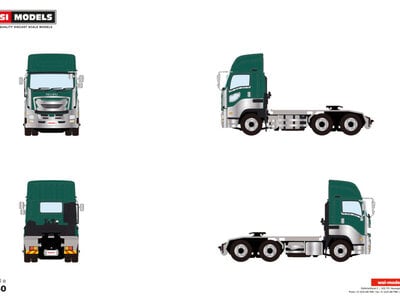 WSI WSI Isuzu Giga full-cab highroof pearl green ISUZU