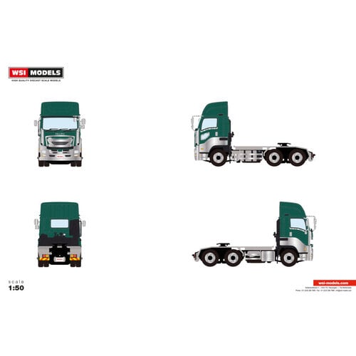 WSI WSI Isuzu Giga full-cab highroof pearl green ISUZU