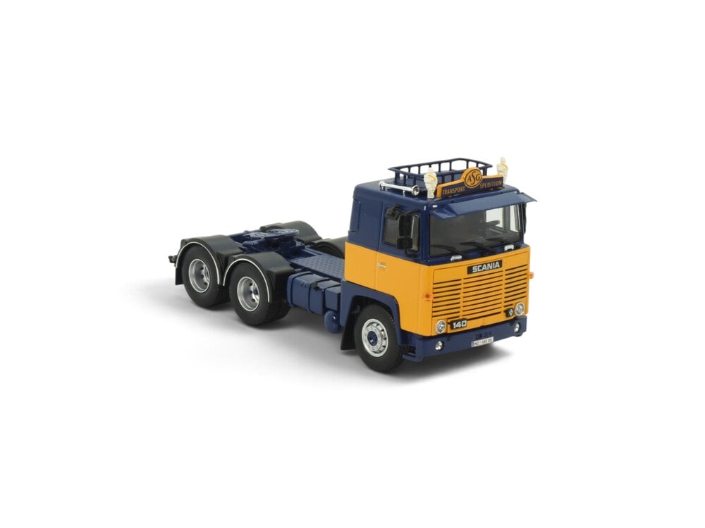 Tekno Tekno Scania 140 6x2 trekker WALTER FRITZ "ASG"