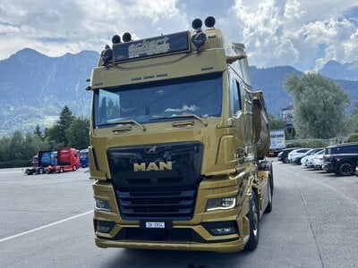 Tekno Tekno MAN TGX GX 4x2 met 3-assige Meiller kipper ECKERT