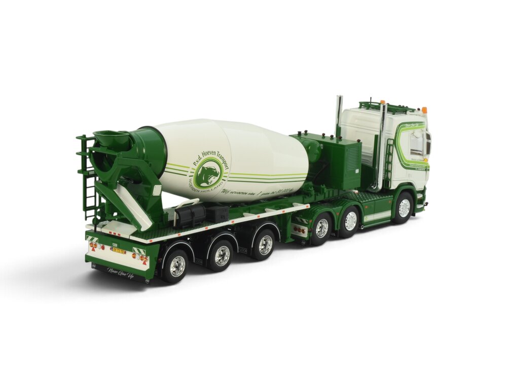 Tekno Tekno Scania Next Gen R530-V8 met betonmixer oplegger PATRICK VAN DER HOEVEN