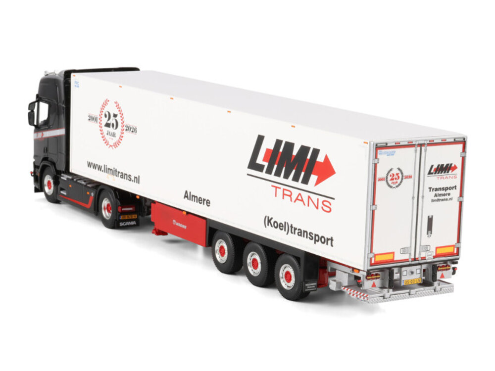 WSI WSI Scania R Highline 4x2 met 3-as koeloplegger LIMI TRANS