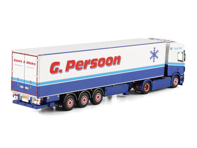 WSI WSI Scania R Highline 4x2 met 3-as koeloplegger G. PERSOON