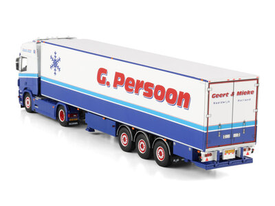 WSI WSI Scania R Highline 4x2 with 3-axle reefer trailer  G. PERSOON