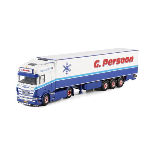 WSI WSI Scania R Highline 4x2 met 3-as koeloplegger G. PERSOON