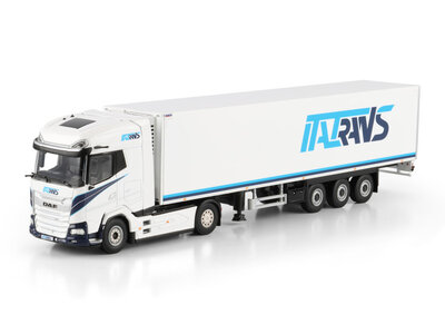 WSI WSI DAF XG+ 4x2 with 3-axle reefer trailer ITALTRANS SPA