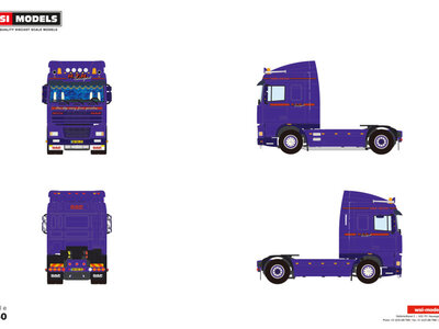 WSI WSI DAF 95XF space cab 4x2 H.T.H. TRANSPORT