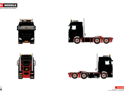 WSI WSI DAF XF space cab 6x2 LIMI TRANS