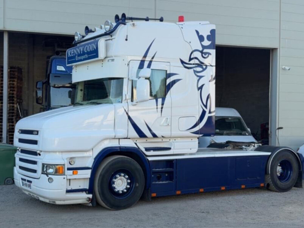 WSI WSI Scania T5 Torpedo Topline 4x2 KENNY COIN