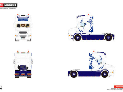 WSI WSI Scania T5 Torpedo Topline 4x2 KENNY COIN