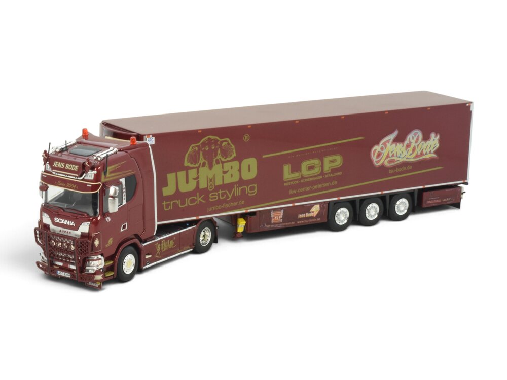 Tekno Tekno Scania Next Gen S-Highline met 3-assige koeloplegger JENS BODE