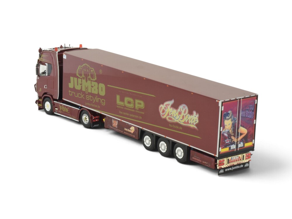 Tekno Tekno Scania Next Gen S-Highline with 3-axle reefer trailer JENS BODE