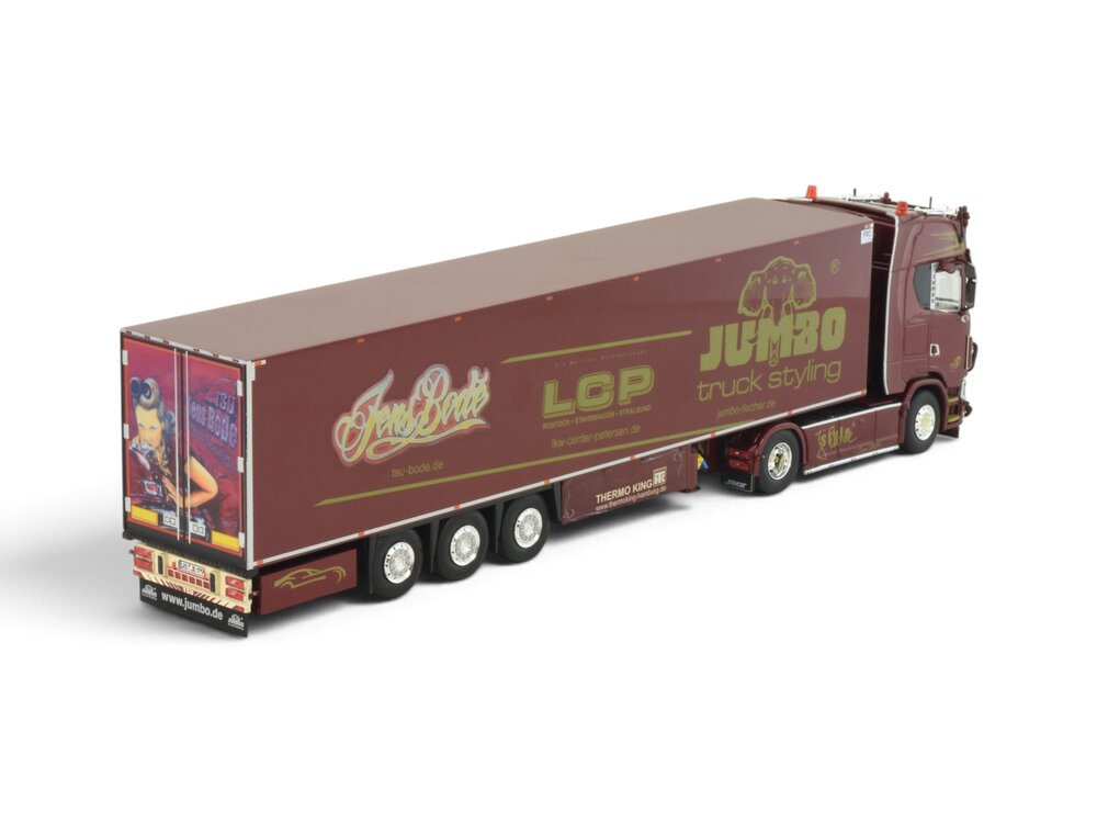 Tekno Tekno Scania Next Gen S-Highline with 3-axle reefer trailer JENS BODE