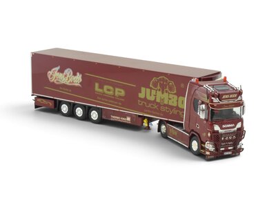 Tekno Tekno Scania Next Gen S-Highline with 3-axle reefer trailer JENS BODE
