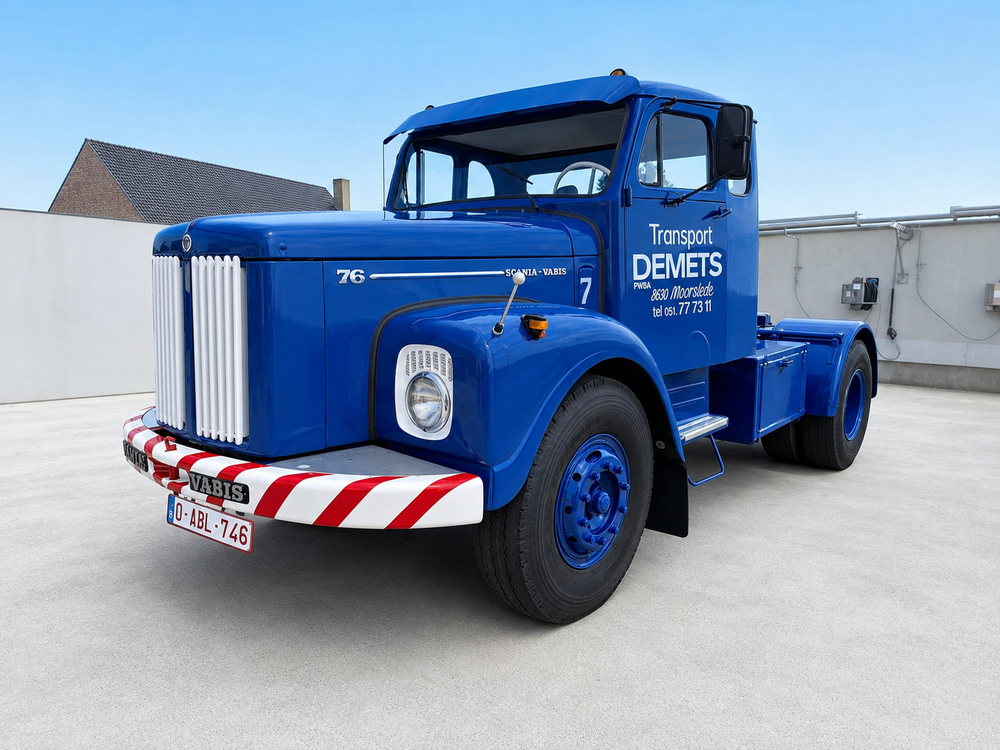 Tekno Tekno Scania Vabis L76 4x2 trekker DEMETS
