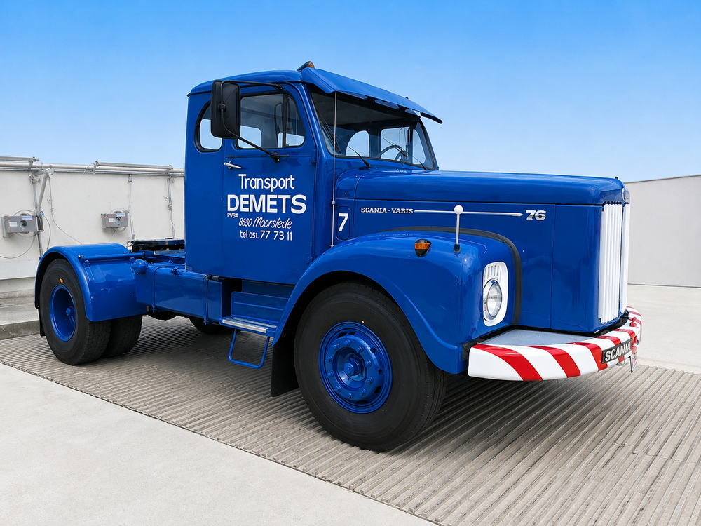 Tekno Tekno Scania Vabis L76 4x2 trekker DEMETS