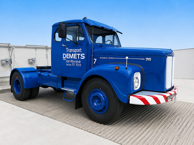 Tekno Tekno Scania Vabis L76 4x2 trekker DEMETS