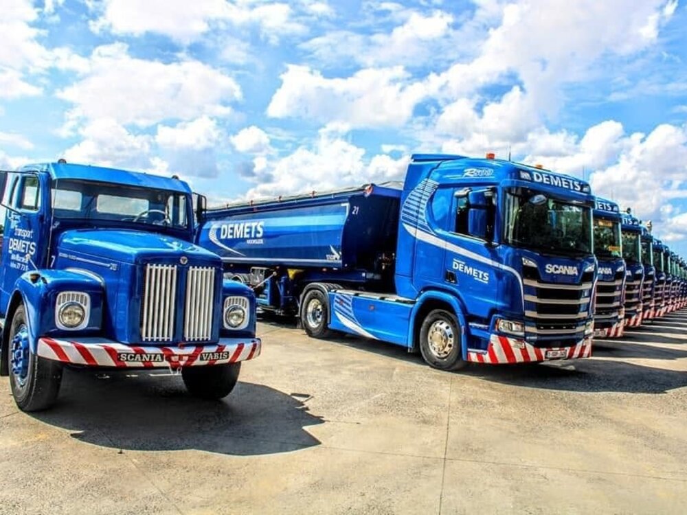 Tekno Tekno Scania Vabis L76 4x2 trekker DEMETS
