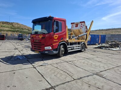 Tekno Tekno Daf XD Truck hooklift GP GROOT