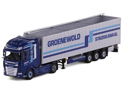 Cavallino Cavallino DAF XG+ 4x2 met 3-as Schuifvloeroplegger GROENEWOLD TRANSPORT