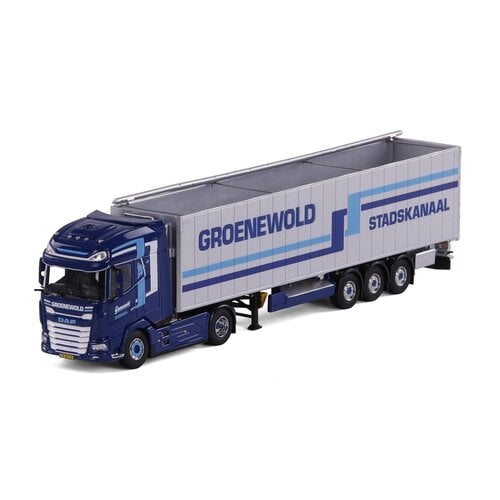 Cavallino Cavallino DAF XG+ 4x2 met 3-as Schuifvloeroplegger GROENEWOLD TRANSPORT
