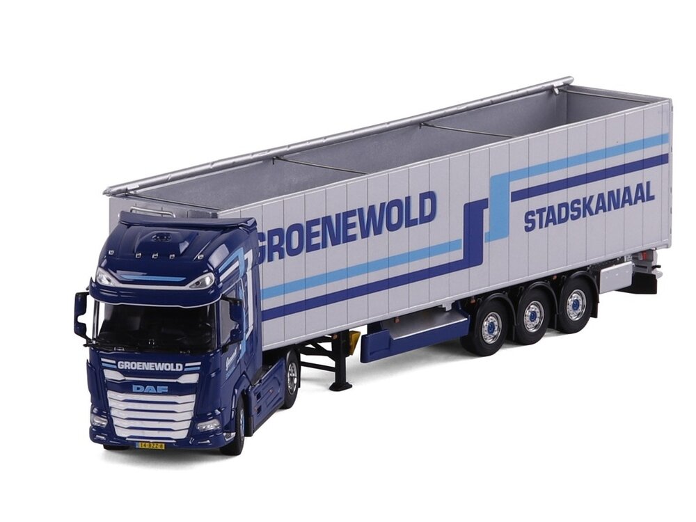 Cavallino Cavallino DAF XG+ 4x2 met 3-as Schuifvloeroplegger GROENEWOLD TRANSPORT