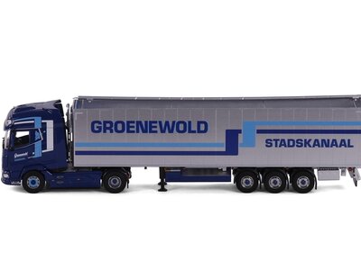 Cavallino Cavallino DAF XG+ 4x2 met 3-as Schuifvloeroplegger GROENEWOLD TRANSPORT