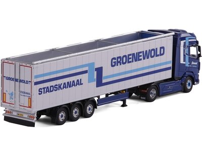 Cavallino Cavallino DAF XG+ 4x2 met 3-as Schuifvloeroplegger GROENEWOLD TRANSPORT