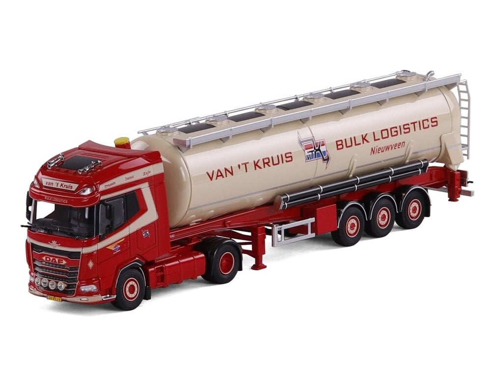 Cavallino Cavallino DAF XG+ 4x2 met 3-as bulkoplegger VAN 'T KRUIS