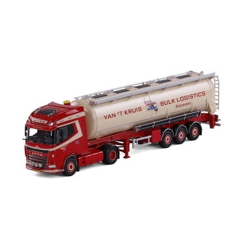 Cavallino Cavallino DAF XG+ 4x2 met 3-as bulkoplegger VAN 'T KRUIS