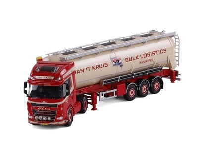 Cavallino Cavallino DAF XG+ 4x2 met 3-as bulkoplegger VAN 'T KRUIS