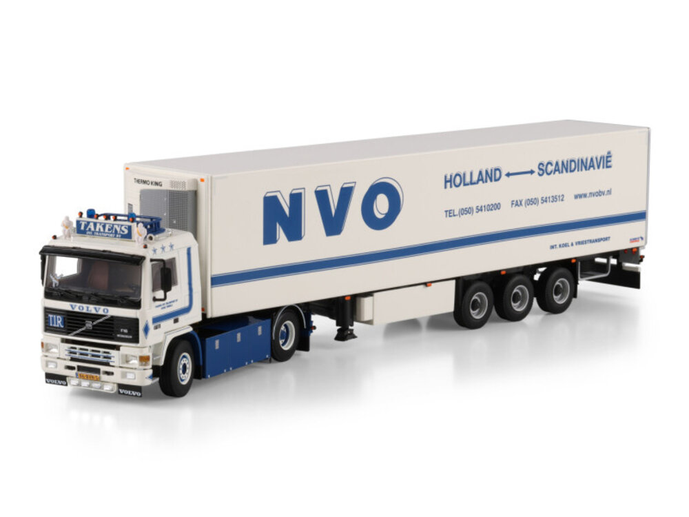 WSI WSI Volvo F16 4x2 with 3-axle reefer trailer TAKENS INTERNATIONAAL TRANSPORT B.V.