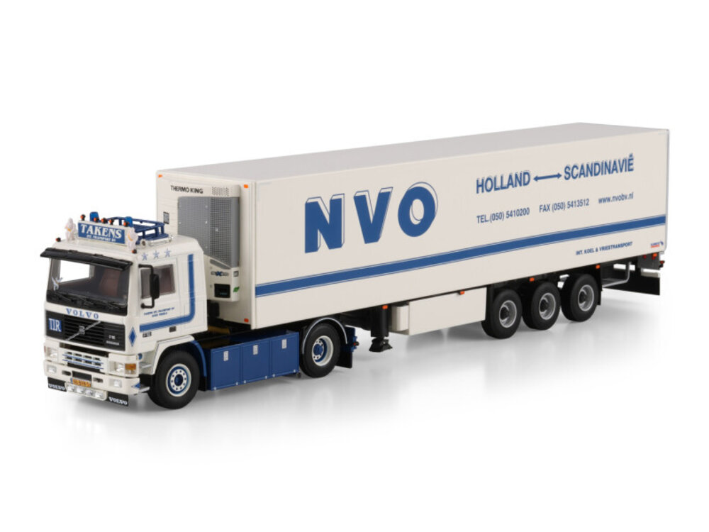 WSI WSI Volvo F16 4x2 met 3-assige koeloplegger TAKENS INTERNATIONAAL TRANSPORT B.V.