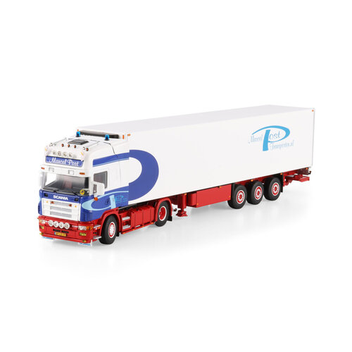 WSI WSI Scania 4-serie Topline 4x2 met 3-assige koeloplegger MARCEL POST